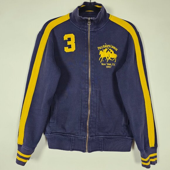 Polo Ralph Lauren Other - Polo Ralph Lauren New York NY Preppy Mens Small Long Sleeve Full Zip Jacket